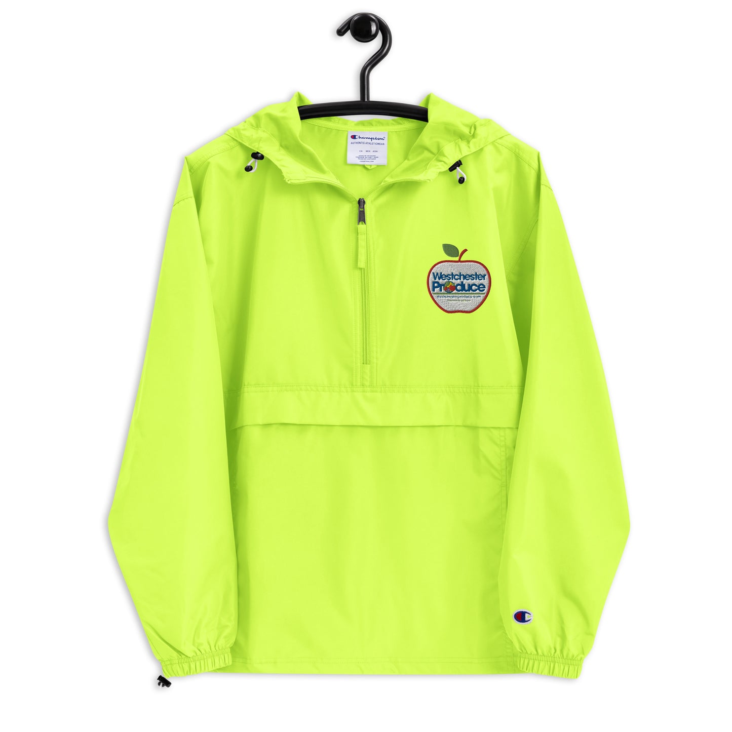 Westchester Produce Embroidered Champion Packable Jacket