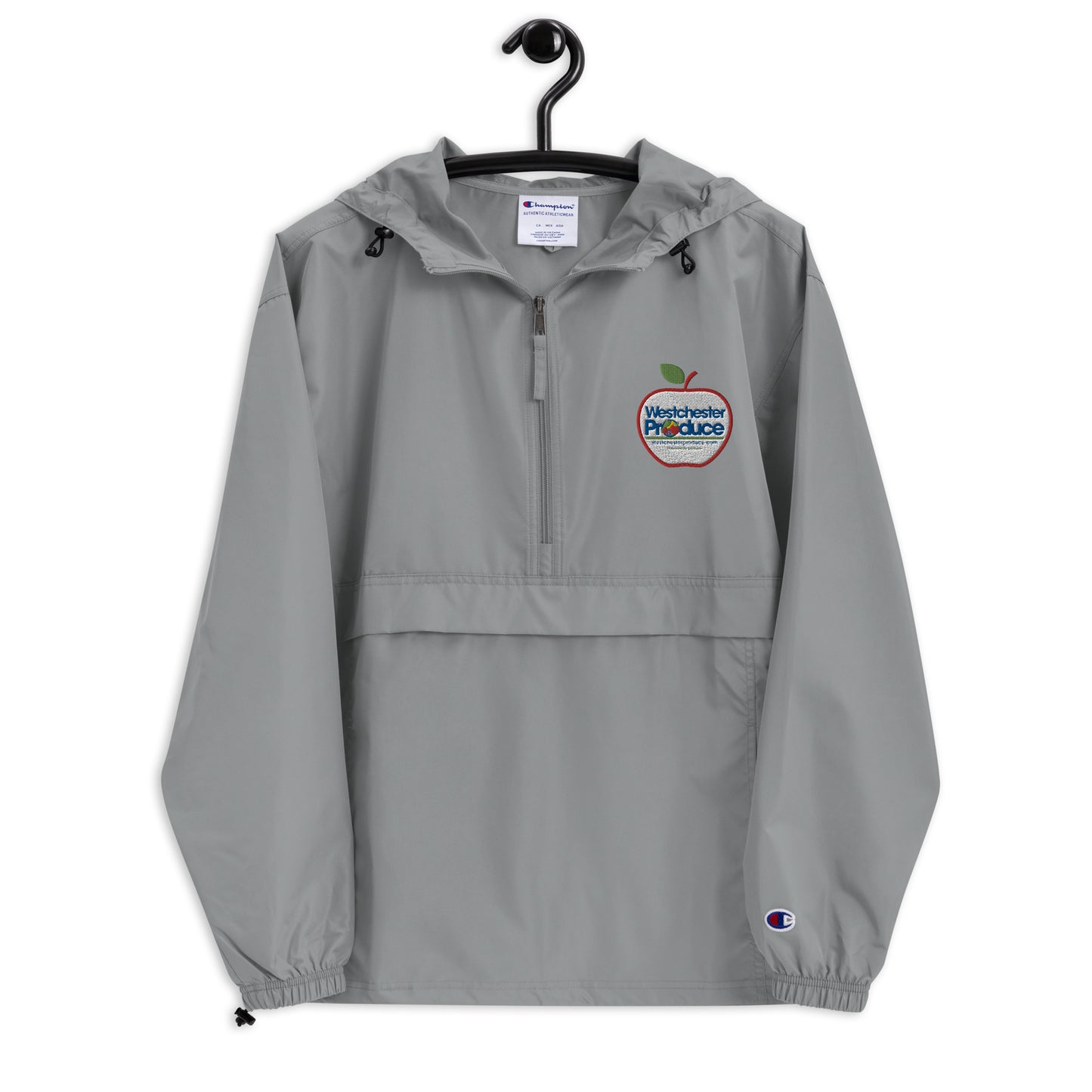 Westchester Produce Embroidered Champion Packable Jacket