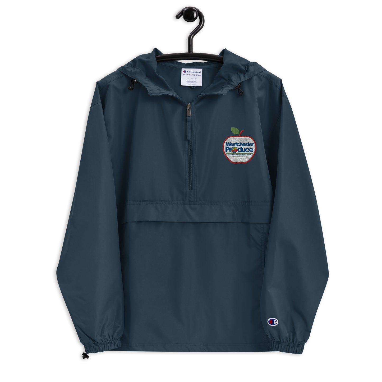 Westchester Produce Embroidered Champion Packable Jacket