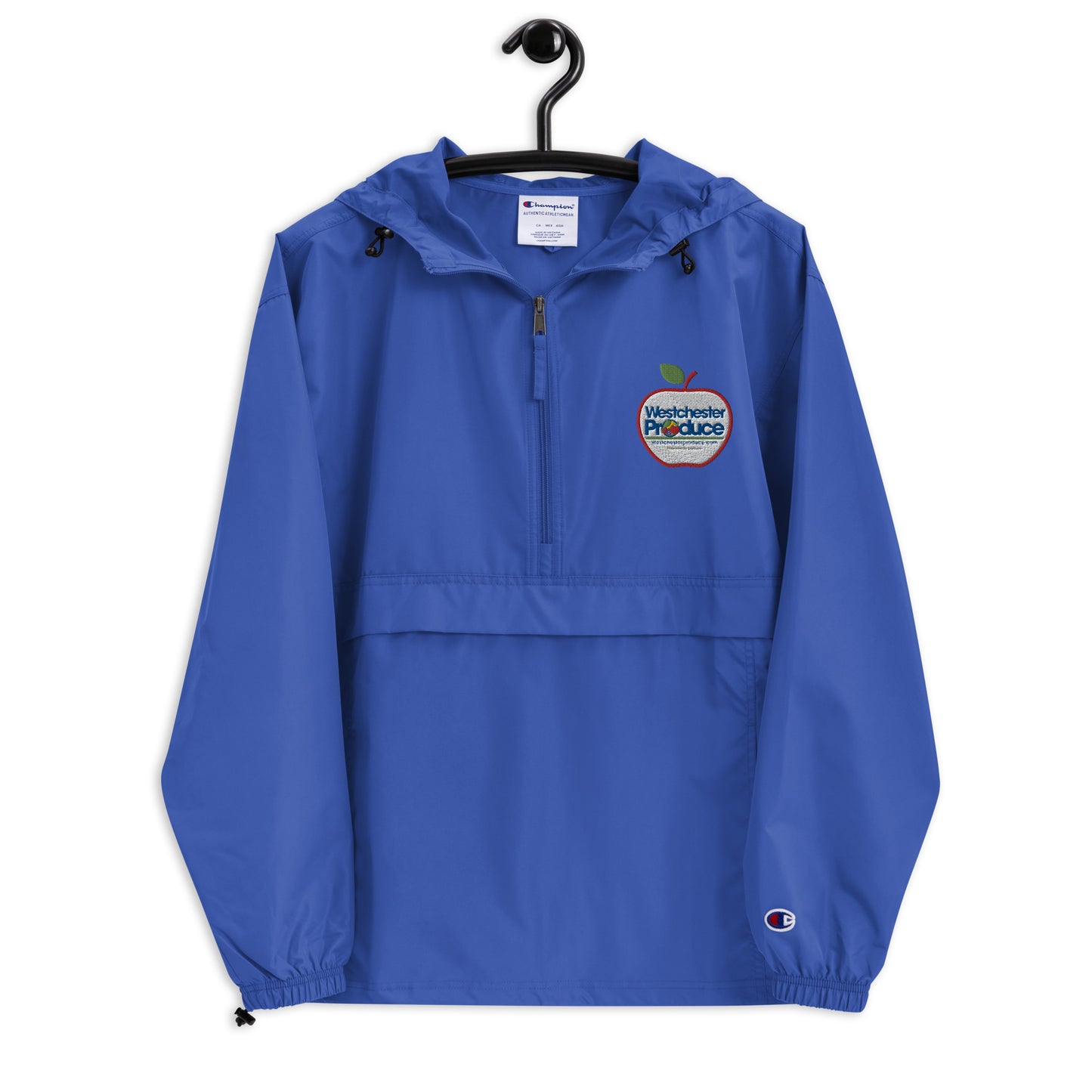 Westchester Produce Embroidered Champion Packable Jacket