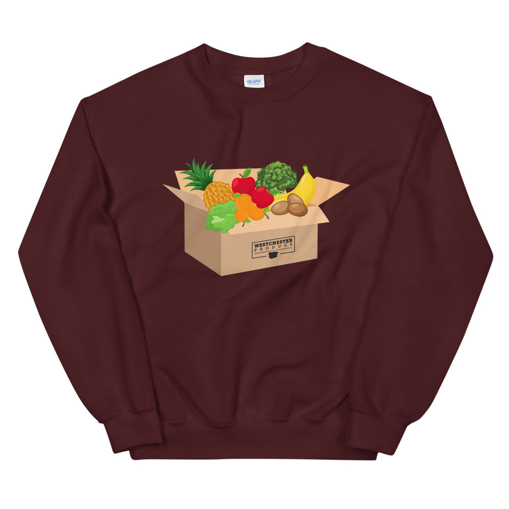 Westchester Produce 'Box' Unisex Sweatshirt