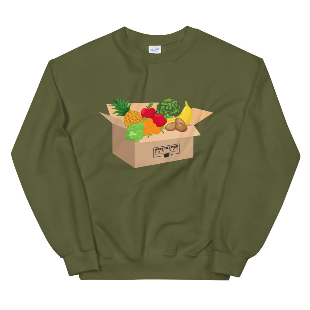 Westchester Produce 'Box' Unisex Sweatshirt