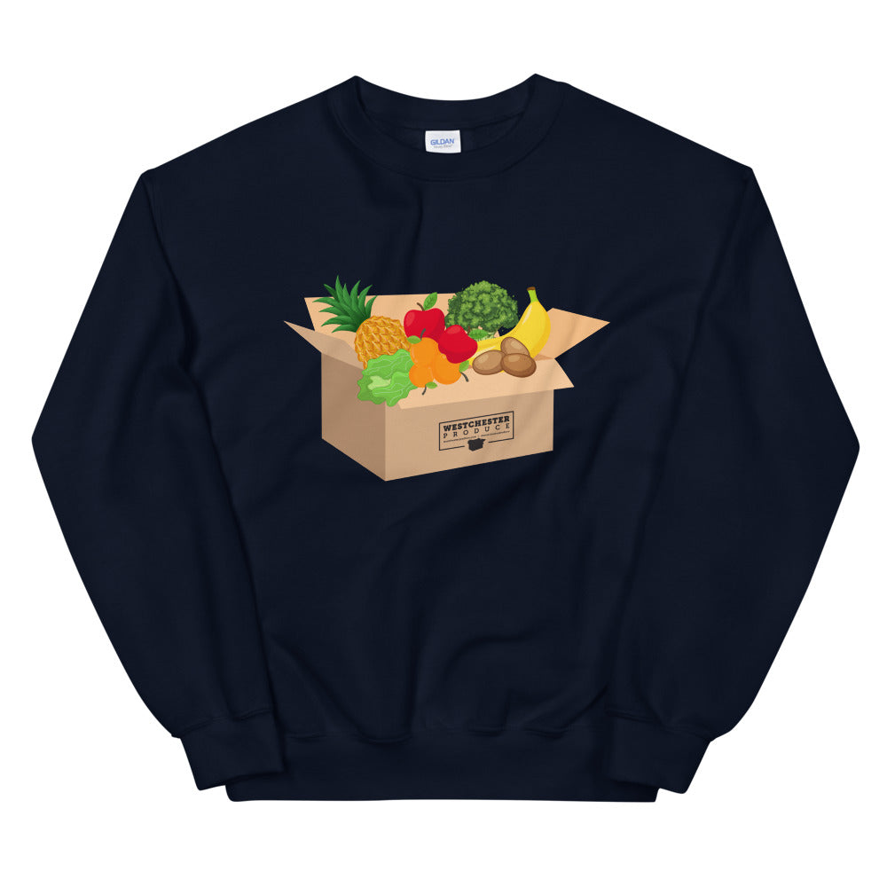 Westchester Produce 'Box' Unisex Sweatshirt