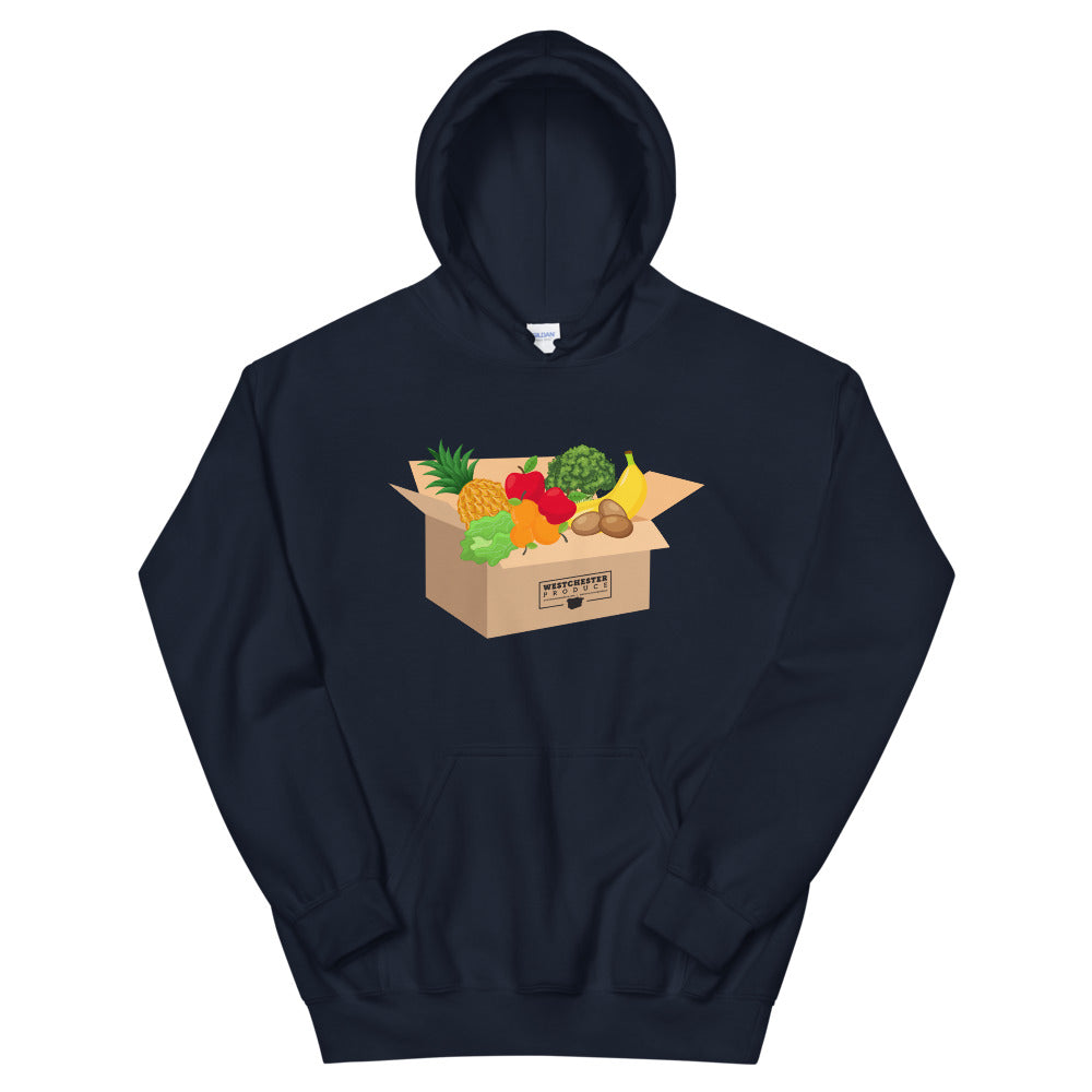Westchester Produce 'Box' Unisex Hoodie